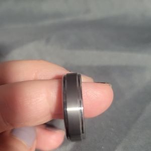 MENS TRITON TUNGSTEN COMFORT FIT WEDDING BAND